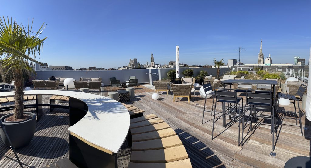 Rooftop vue panoramique Lille