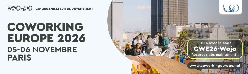 Wojo co organisateur de Coworking Europe