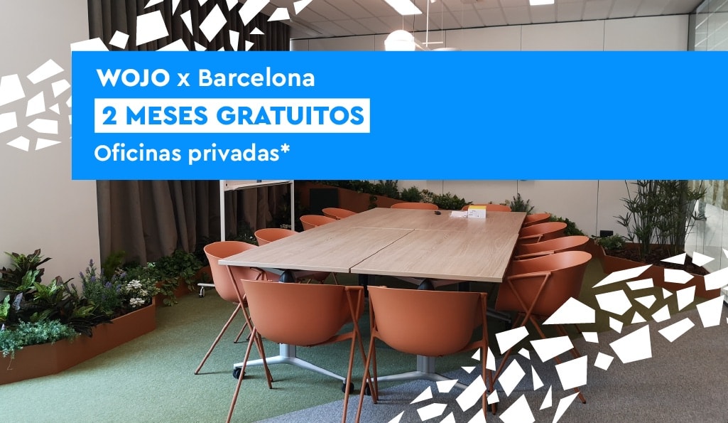 Wojo x Barcelona : 2 meses Gratuitos